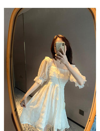 Fairy Dress Lace Chiffon Japan Style Kawaii Elegant Vintage Dress ALODIA STORE