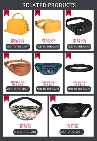 Buylor Sports Waist Pack Men Belt Pouch Women Running Belt Waist waterproof ALODIA STORE