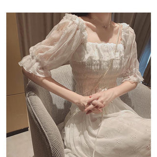 Fairy Dress Lace Chiffon Japan Style Kawaii Elegant Vintage Dress ALODIA STORE