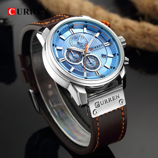 CURREN Fashion Date Quartz Men Watches Top Brand Luxury Male Clock Chronograph Sport Mens Wrist Watch Hodinky Relogio Masculino ALODIA STORE