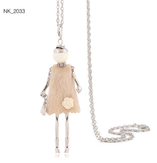 Cute Women Necklace Statement Lady Charm Long Trendy Necklace New Fashion Female Big Pendant Lovely Jewelry Gift Wholesale ALODIA STORE