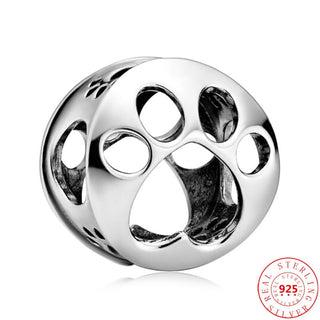 100% 925 Sterling Silver Boy Girls Feather Cat Dog Family Tree Beads Fit Original Pandora Charms Bracelet Women DIY Fine Jewelry ALODIA STORE