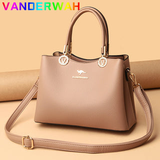 Women Elegrant Top-Handle Bags for Laidies Luxury Designer Handbags Vintage Shoulder Messenger Bags Large Capacity Hand Bag Sac ALODIA STORE