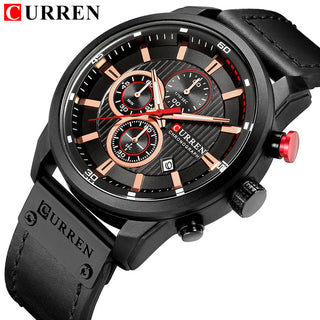 CURREN Fashion Date Quartz Men Watches Top Brand Luxury Male Clock Chronograph Sport Mens Wrist Watch Hodinky Relogio Masculino ALODIA STORE