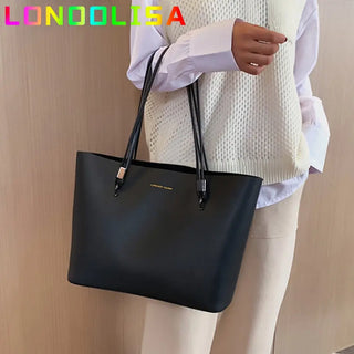 Solid Color Half Moon Bag PU Leather Shoulder Bags for Women 2021 Large Capacity Female Casual Tote High Quality Brand Handbags ALODIA STORE