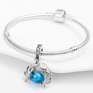 925 Sterling Silver Heart Shaped Charm Bead Fits Original Pandora Bracelet Necklace Women Chameleon Pendant DIY Fine Jewelry Hot ALODIA STORE