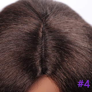 Long Kinky Straight Synthetic Wigs for Black Women Black Brown Blonde Ginger Red White Hair Afro Wigs Synthetic STW Hair Wigs ALODIA STORE