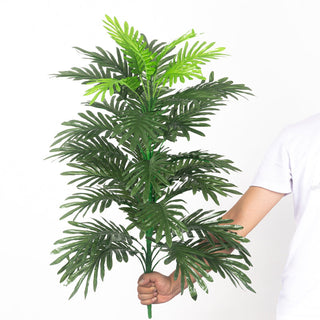 90cm Tropical Palm Tree Large Artificial Plants Fake Monstera Silk Palm Leafs Big Coconut Tree Without Pot For Home Garden Decor ALODIA STORE