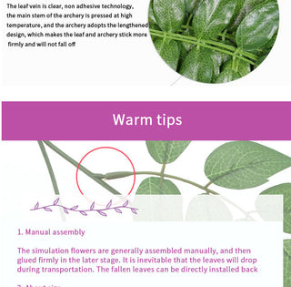 12Pcs Wisteria Artificial Flower Rattan Wreath Arch Wedding Home Garden Office Decoration pendant Plant Wall Decoration ALODIA STORE