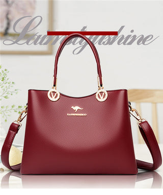 Women Elegrant Top-Handle Bags for Laidies Luxury Designer Handbags Vintage Shoulder Messenger Bags Large Capacity Hand Bag Sac ALODIA STORE