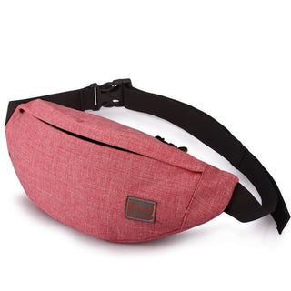TINYAT Male Men Waist Bag Pack Casual Functional Money ALODIA STORE