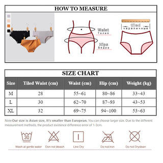 VDOGRIR 3Pcs/Lot Sexy Women's Mid Rise Panties Set Underwear Seamless Solid Color Briefs Comfortable Underpants Lady Lingerie ALODIA STORE