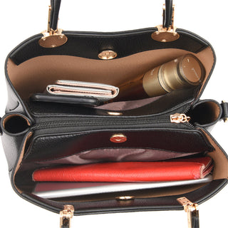 Women Elegrant Top-Handle Bags for Laidies Luxury Designer Handbags Vintage Shoulder Messenger Bags Large Capacity Hand Bag Sac ALODIA STORE