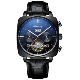 AILANG new watch men's automatic mechanical watch waterproof tourbillon black technology luminous fashion men's watch ALODIA STORE