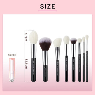 Jessup 25pcs Professional Makeup Brushes Set Natural ALODIA STORE