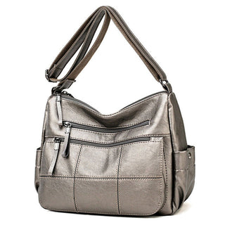 Vintage Women Shoulder Bag Branded Quality Leather Crossbody Bags ALODIA STORE