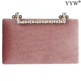 Flannelette Clutch Elegant Luxury Women Bag ALODIA STORE