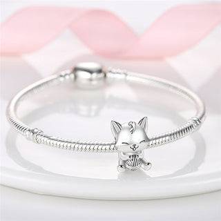 925 Sterling Silver Heart Shaped Charm Bead Fits Original Pandora Bracelet Necklace Women Chameleon Pendant DIY Fine Jewelry Hot ALODIA STORE