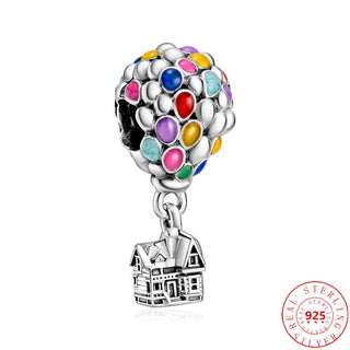 100% 925 Sterling Silver Boy Girls Feather Cat Dog Family Tree Beads Fit Original Pandora Charms Bracelet Women DIY Fine Jewelry ALODIA STORE