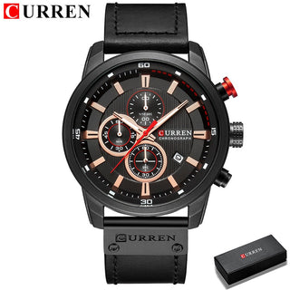CURREN Fashion Date Quartz Men Watches Top Brand Luxury Male Clock Chronograph Sport Mens Wrist Watch Hodinky Relogio Masculino ALODIA STORE