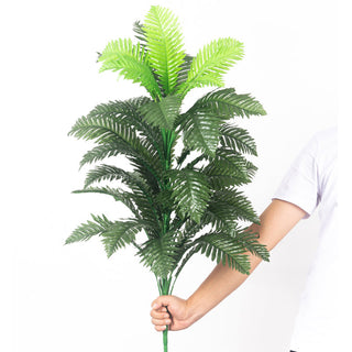 90cm Tropical Palm Tree Large Artificial Plants Fake Monstera Silk Palm Leafs Big Coconut Tree Without Pot For Home Garden Decor ALODIA STORE