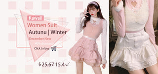 Lolita Dress Women Bow Pink Kawaii Party Mini lace Princess  Dresse Winter 2024 ALODIA STORE