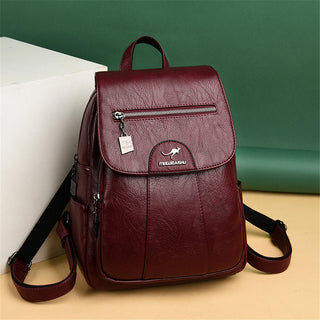 Women Leather Backpacks ALODIA STORE