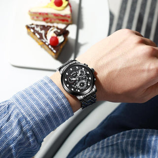 Watch Men Skeleton Automatic quartz Watch Gold Skeleton Vintage Man Watchwrist watches for men ALODIA STORE