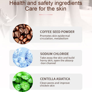 250g Arabica Coffee Body Scrub Cream Dry Dead Skin Exfoliating Polish Paste Anti Cellulite Stretch Mark Deep Cleansing ALODIA STORE