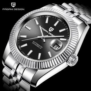 PAGANI DESIGN Luxury Men Watch Stainless Steel Waterproof Mechanical Watch Fashion Sports Watch Men Automatic Watch relogio ALODIA STORE