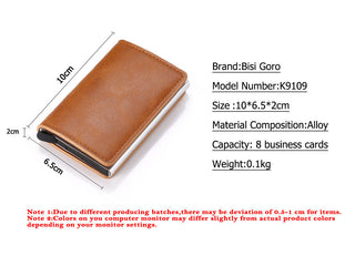Custom Made Aluminum Metal Leather Antitheft ALODIA STORE