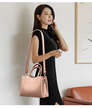 Women Elegrant Top-Handle Bags for Laidies Luxury Designer Handbags Vintage Shoulder Messenger Bags Large Capacity Hand Bag Sac ALODIA STORE