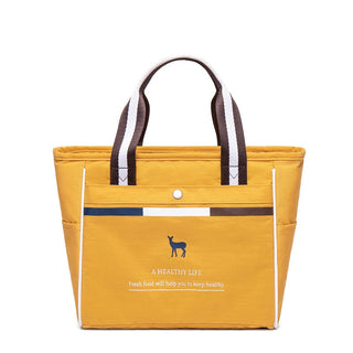 Women's Thermal Lunch Bag Drink Food Fresh Keeping Organizer Insulated Lunch Box Waterproof Picnic Portable Tote Accessories ALODIA STORE