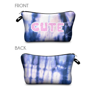 Cosmetic Organizer Bag  Heat Transfer Printing Women Travel ALODIA STORE
