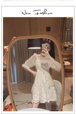 Fairy Dress Lace Chiffon Japan Style Kawaii Elegant Vintage Dress ALODIA STORE