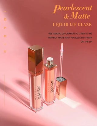 IMAGIC Lipgloss Matte 20 Colors Lip Gloss Velvety Lipstick Liquid Matte Waterproof Lip Tint Full &amp; rich Sexy Lip Makeup Cosmetic ALODIA STORE