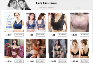 (35-100kg) Sexy Lace Free Wire Underwear Women Push Up Bra with Pad Kpop Fashion Cozy Chest Wrap Undies Lingerie Female Crop Top ALODIA STORE