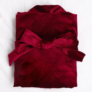 Women Sexy Bride Wedding Robe Sleepwear Velvet Intimate Lingerie women sexy ALODIA STORE
