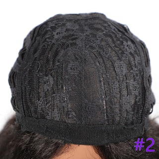 Long Kinky Straight Synthetic Wigs for Black Women Black Brown Blonde Ginger Red White Hair Afro Wigs Synthetic STW Hair Wigs ALODIA STORE