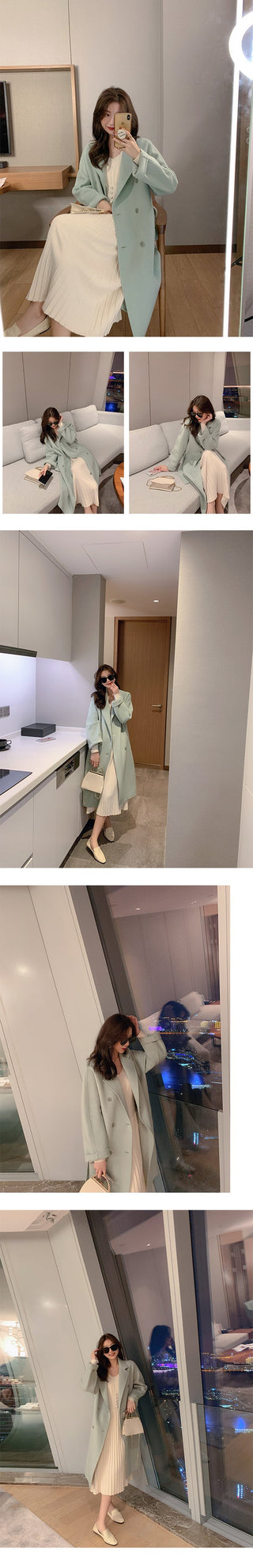 Knitted Dress Women Casual Long Sleeve ALODIA STORE