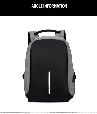 Anti-theft Bag Men Laptop Rucksack Travel Backpack Women Large Capacity Business USB Charge College Student School Shoulder Bags ALODIA STORE