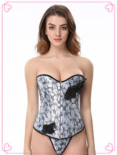 Body de talla grande de encaje para mujer, corsé sin espalda con tirantes y lazo, 944 ALODIA STORE