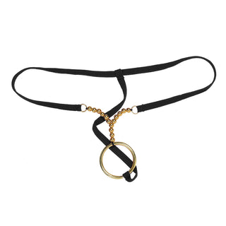 YiZYiF Jockstrap Men G Strings Thongs Sexy Underwear Mens Lingerie O-rings And Beads G-string Bikini String Homme Thong Men Sexy ALODIA STORE