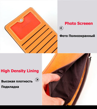 Male Bag Purse Pocket Porte Carte Cardholder ALODIA STORE