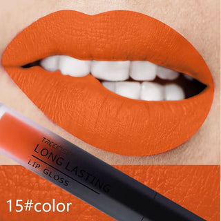 28 color matte liquid lipstick waterproof long lasting lip plumper makeup lipstick velvet gloss lip gloss cosmetics ALODIA STORE