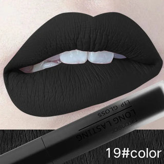 28 color matte liquid lipstick waterproof long lasting lip plumper makeup lipstick velvet gloss lip gloss cosmetics ALODIA STORE