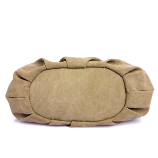 Women Canvas Messenger Bags Female Crossbody Bags Solid Shoulder Bag Fashion Casual Designer Female Handbag Large Capacity Tote ALODIA STORE