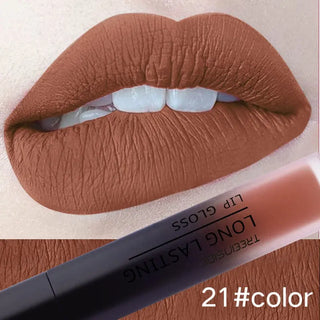 28 color matte liquid lipstick waterproof long lasting lip plumper makeup lipstick velvet gloss lip gloss cosmetics ALODIA STORE