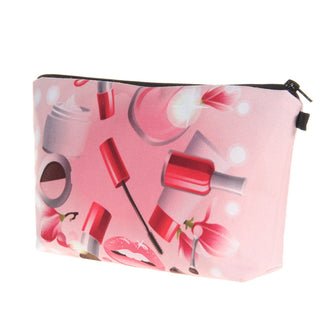 Cosmetic Organizer Bag  Heat Transfer Printing Women Travel ALODIA STORE