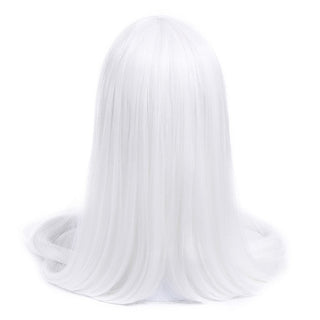 L-email wig Synthetic Hair 60inch 150cm Long Blonde Wig Chobits Chi Cosplay Wigs Straight Beige Black Halloween Cosplay Wig ALODIA STORE